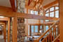 Luna Design Group of Lynnfield, Mass., pulls rustic elements together to create this lodge-like home.